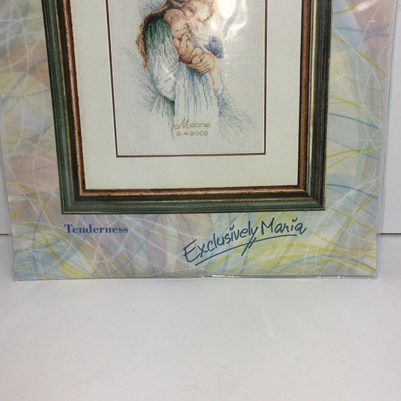 Maria Van Scharrenburg Cross Stitch Kit Tenderness Mother With Child Needle Work - Picture 5 of 12